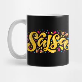 Salsa - Colorful Maracas Mug